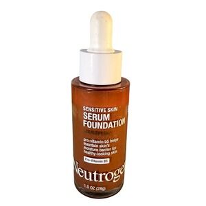 Neutrogena Healthy Skin Serum Foundation Deep 02 Brown Sheer Buildable  1.0oz